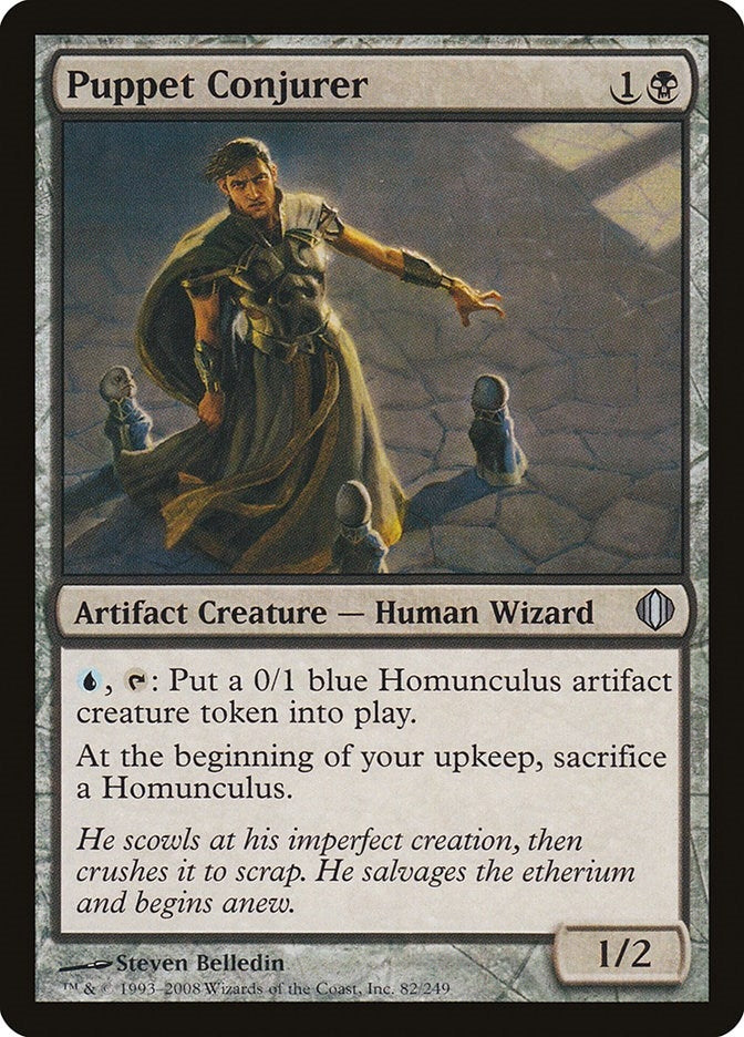 Image for Puppet Conjurer (Shards of Alara) (82) - Magic: The Gathering