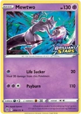 Image for Mewtwo - 056/172 (Brilliant Stars Stamped) (Miscellaneous Cards & Products) (056/172) - Pokemon