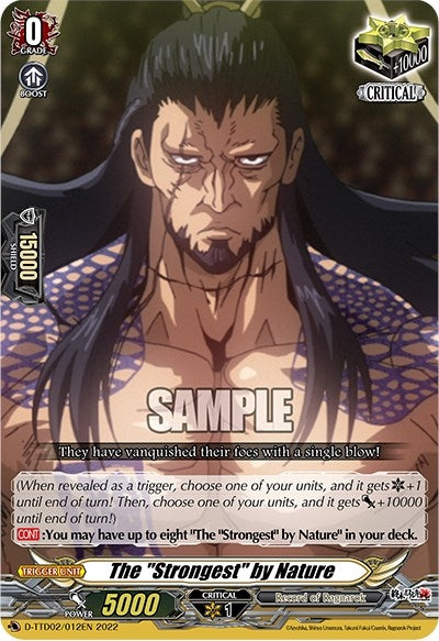 Image for The "Strongest" by Nature (D-TTD02: Record of Ragnarok) (D-TTD02/012EN) - Cardfight Vanguard
