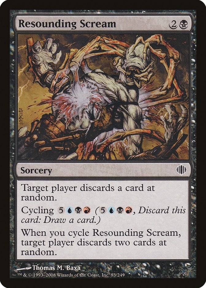 Image for Resounding Scream (Shards of Alara) (83) - Magic: The Gathering