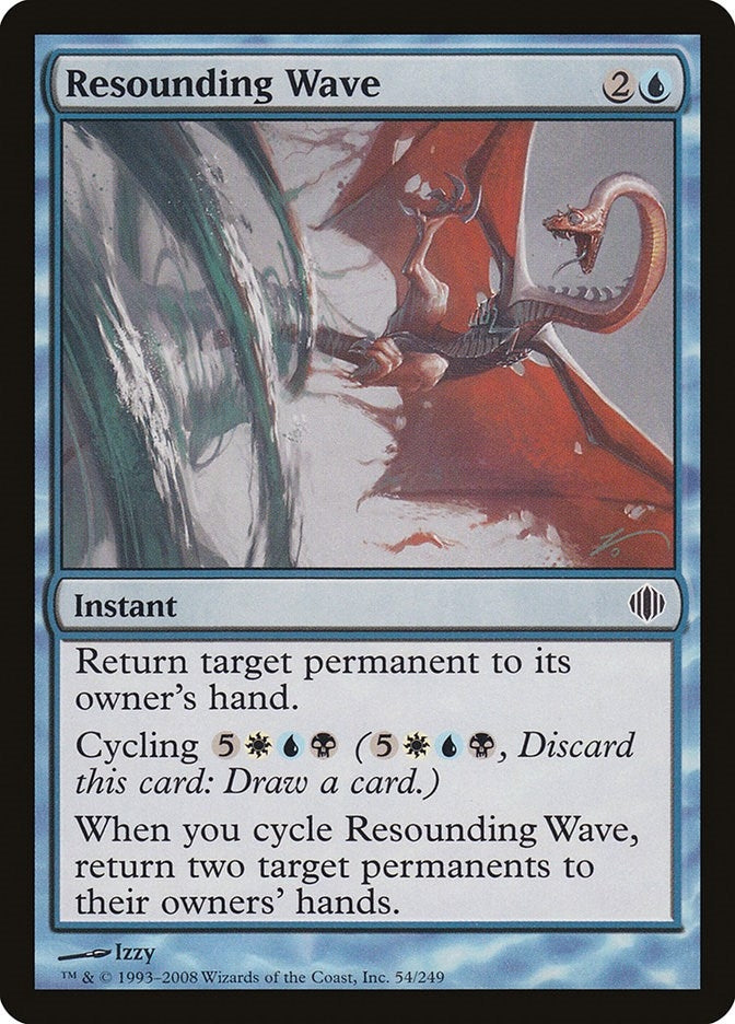 Image for Resounding Wave (Shards of Alara) (54) - Magic: The Gathering