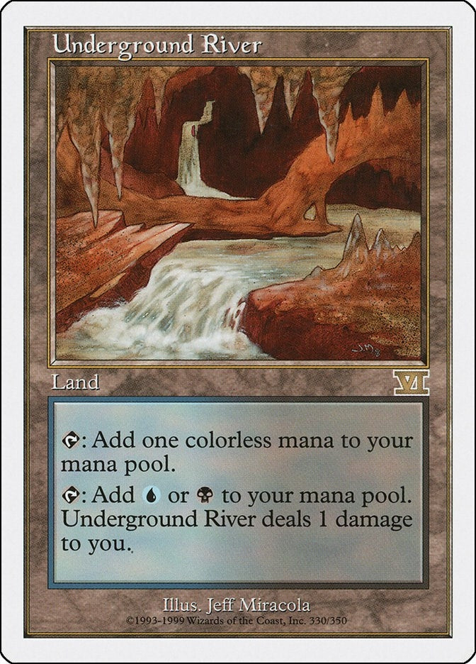 Image for Underground River (Classic Sixth Edition) (330) - Magic: The Gathering