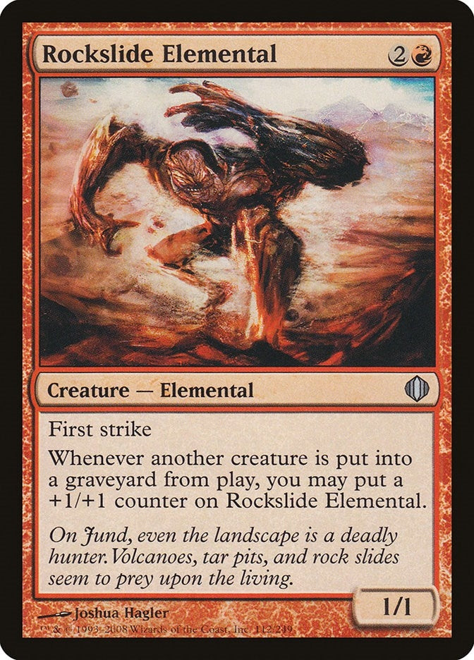 Image for Rockslide Elemental (Shards of Alara) (112) - Magic: The Gathering