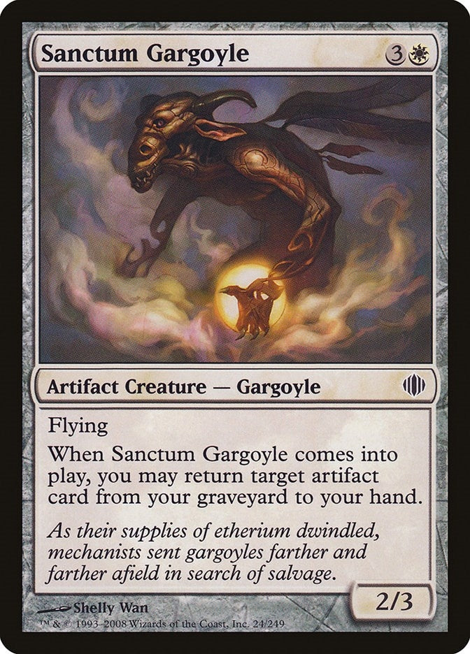 Image for Sanctum Gargoyle (Shards of Alara) (24) - Magic: The Gathering