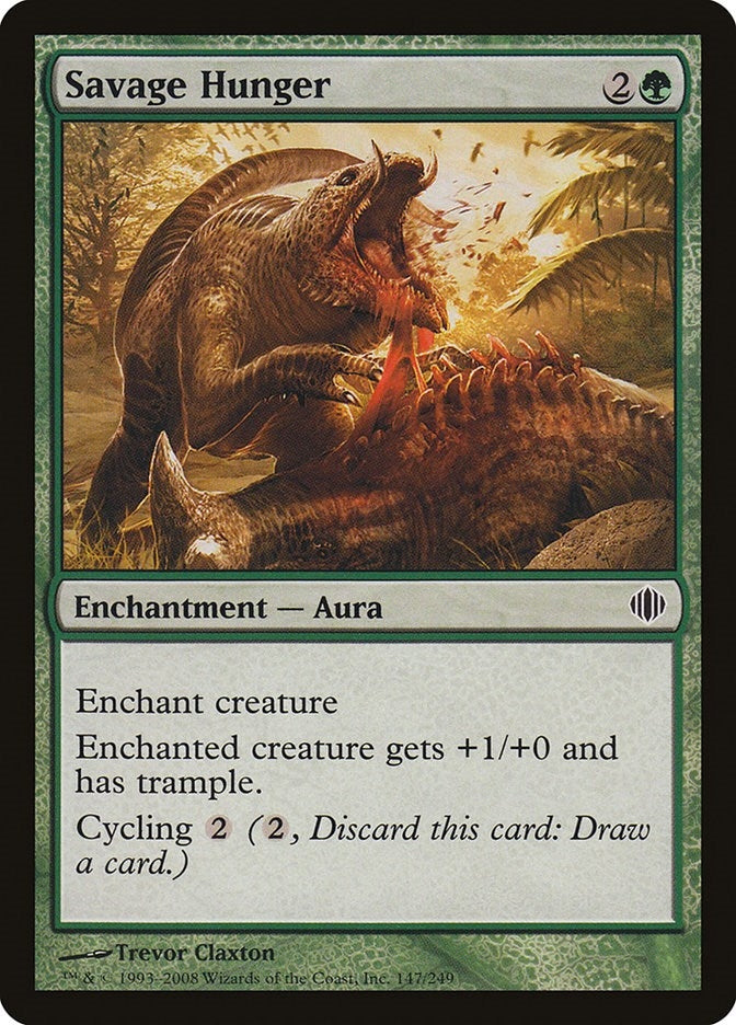Image for Savage Hunger (Shards of Alara) (147) - Magic: The Gathering