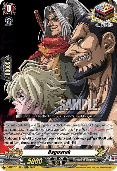 Image for Ragnarok (12) (D-TB02: Record of Ragnarok) (D-TB02/012EN) - Cardfight Vanguard