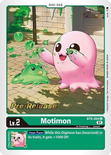Image for Motimon (BT09_PR) (BT9-004 U) - Digimon Card Game