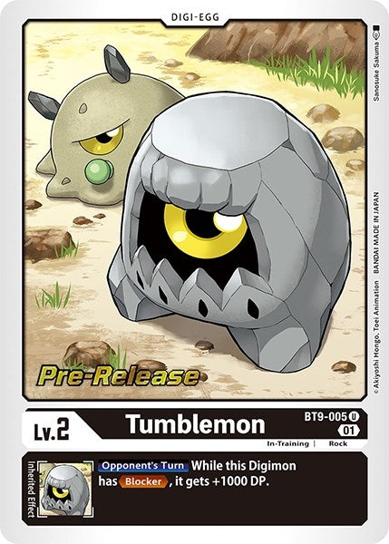 Image for Tumblemon (BT09_PR) (BT9-005 U) - Digimon Card Game