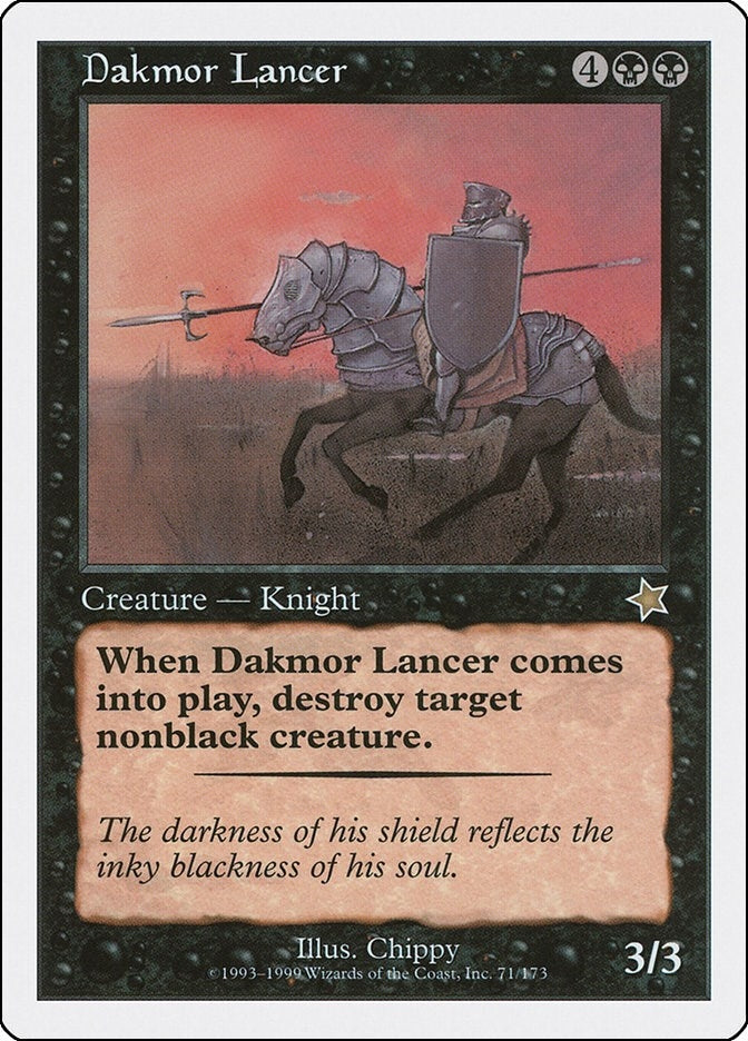 Image for Dakmor Lancer (Starter 1999) (71) - Magic: The Gathering