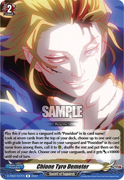 Image for Chione Tyro Demeter (D-TB02: Record of Ragnarok) (D-TB02/037EN) - Cardfight Vanguard