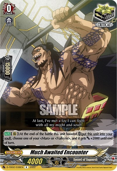 Image for Much Awaited Encounter (38) (D-TB02: Record of Ragnarok) (D-TB02/038EN) - Cardfight Vanguard