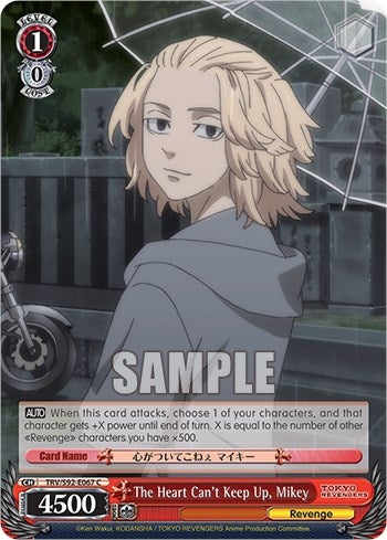 Image for The Heart Can't Keep Up, Mikey (Tokyo Revengers) (TRV/S92-E067 C) - Weiss Schwarz