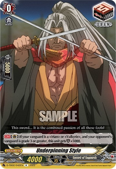 Image for Underpinning Style (42) (D-TB02: Record of Ragnarok) (D-TB02/042EN) - Cardfight Vanguard