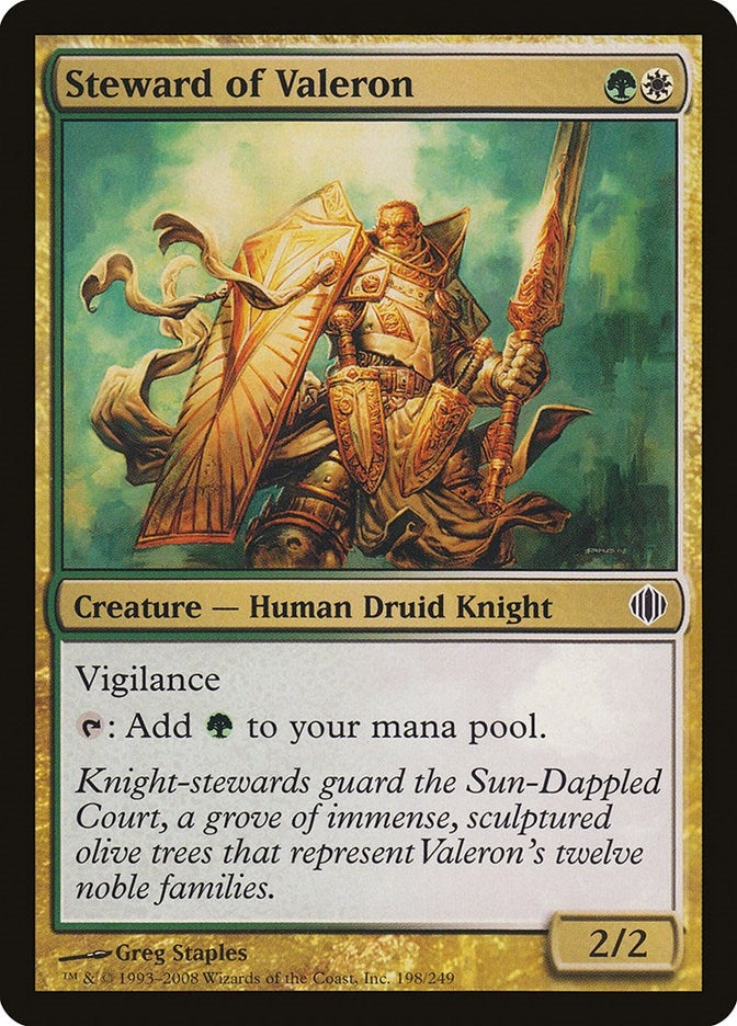 Image for Steward of Valeron (Shards of Alara) (198) - Magic: The Gathering