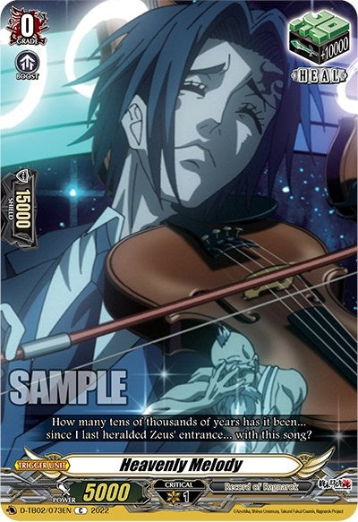 Image for Heavenly Melody (D-TB02: Record of Ragnarok) (D-TB02/073EN) - Cardfight Vanguard