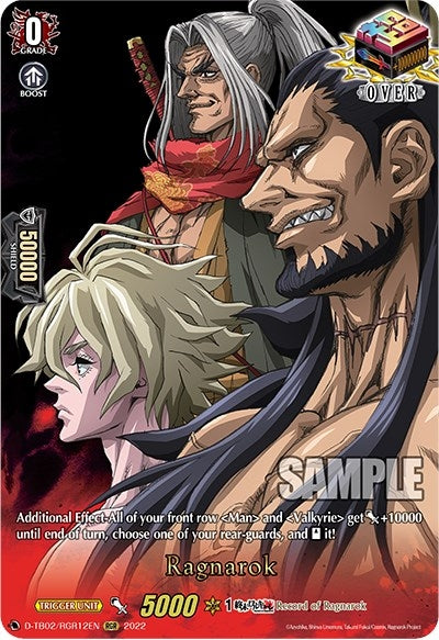 Image for Ragnarok (RGR) (12) (D-TB02: Record of Ragnarok) (D-TB02/RGR12EN) - Cardfight Vanguard