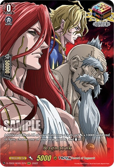 Image for Ragnarok (RGR) (13) (D-TB02: Record of Ragnarok) (D-TB02/RGR13EN) - Cardfight Vanguard