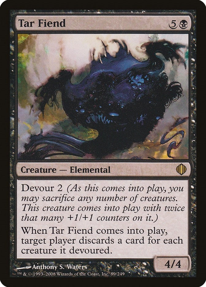 Image for Tar Fiend (Shards of Alara) (89) - Magic: The Gathering
