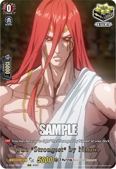 Image for The "Strongest" by Nature (RGR) (D-TB02: Record of Ragnarok) (D-TB02/RGR70EN) - Cardfight Vanguard