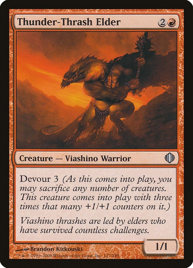 Image for Thunder-Thrash Elder (Shards of Alara) (117) - Magic: The Gathering