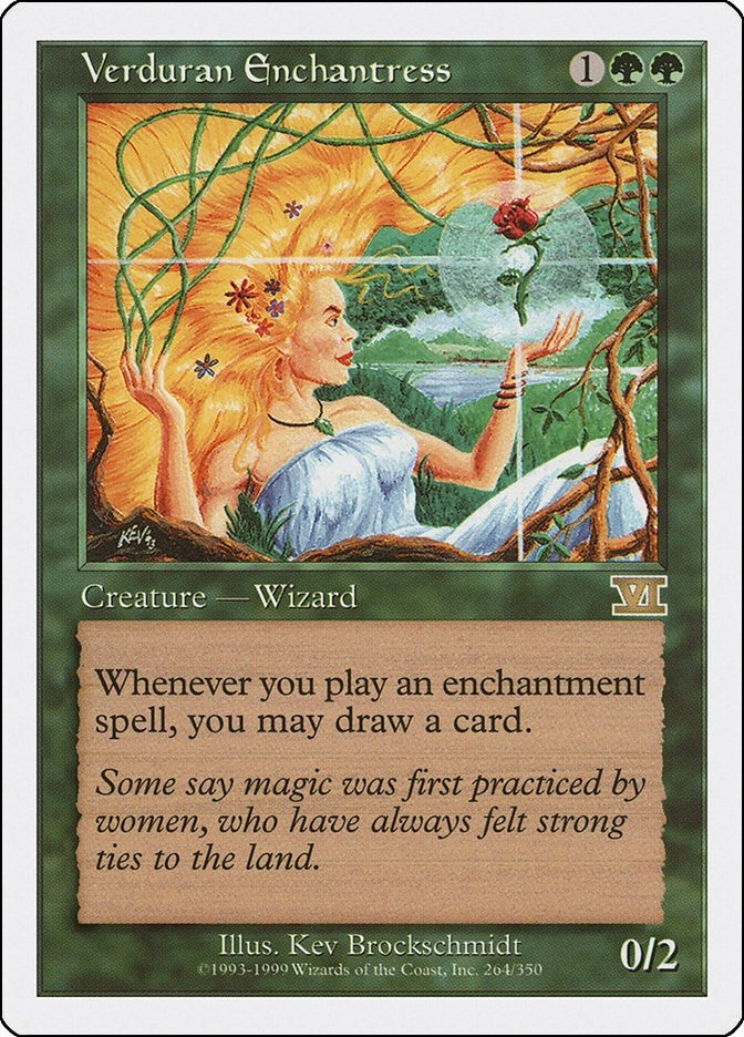 Image for Verduran Enchantress (Classic Sixth Edition) (264) - Magic: The Gathering