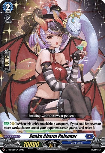 Image for Snake Charm Poisoner (D Promo Cards) (D-PR/068EN) - Cardfight Vanguard