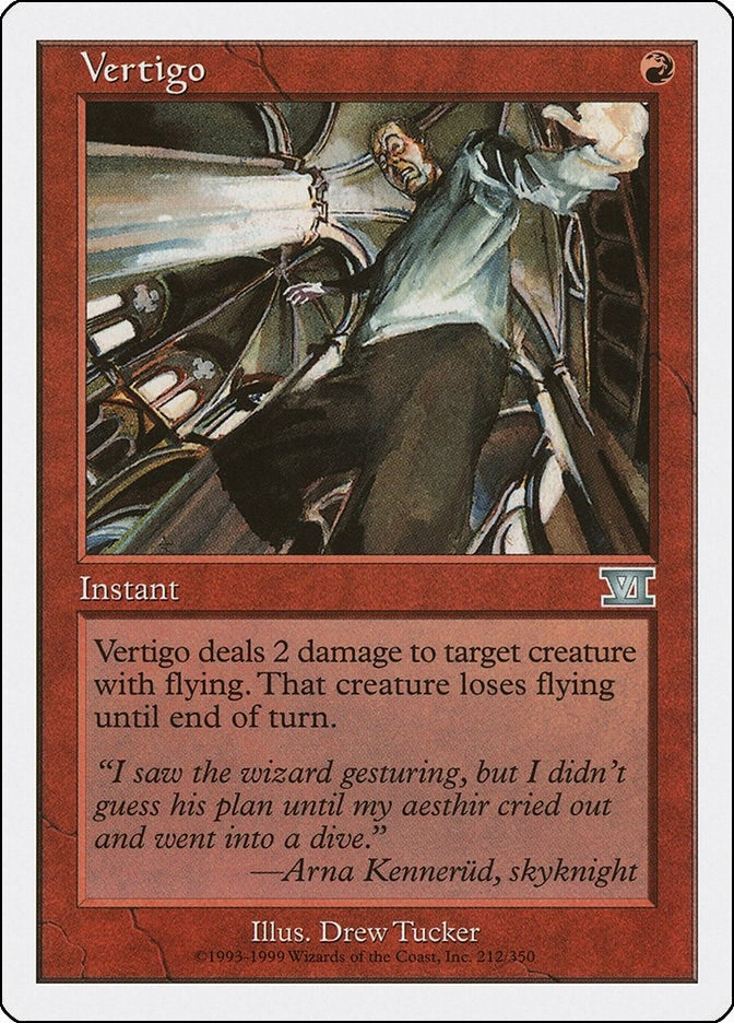 Image for Vertigo (Classic Sixth Edition) (212) - Magic: The Gathering