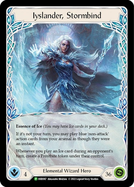 Image for Iyslander, Stormbind - HER067 (Flesh and Blood: Promo Cards) (HER067) - Flesh and Blood TCG