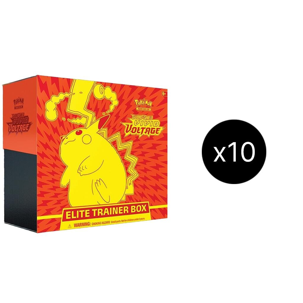 Image for Vivid Voltage Elite Trainer Box Case - Pokemon
