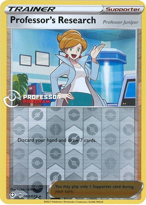 Image for Professor's Research - 060/072 (2021) (Professor Program Promos) (060/072) - Pokemon