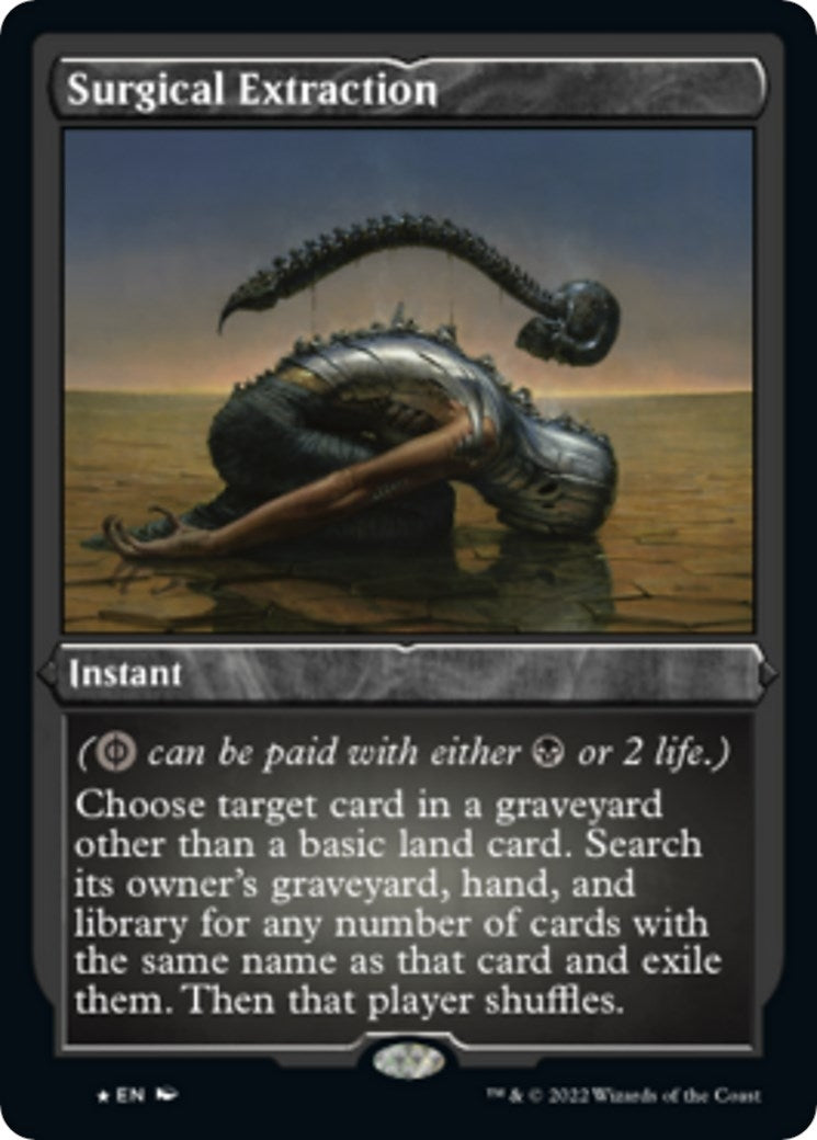 Image for Surgical Extraction (Foil Etched) (Double Masters 2022) (444) - Magic: The Gathering