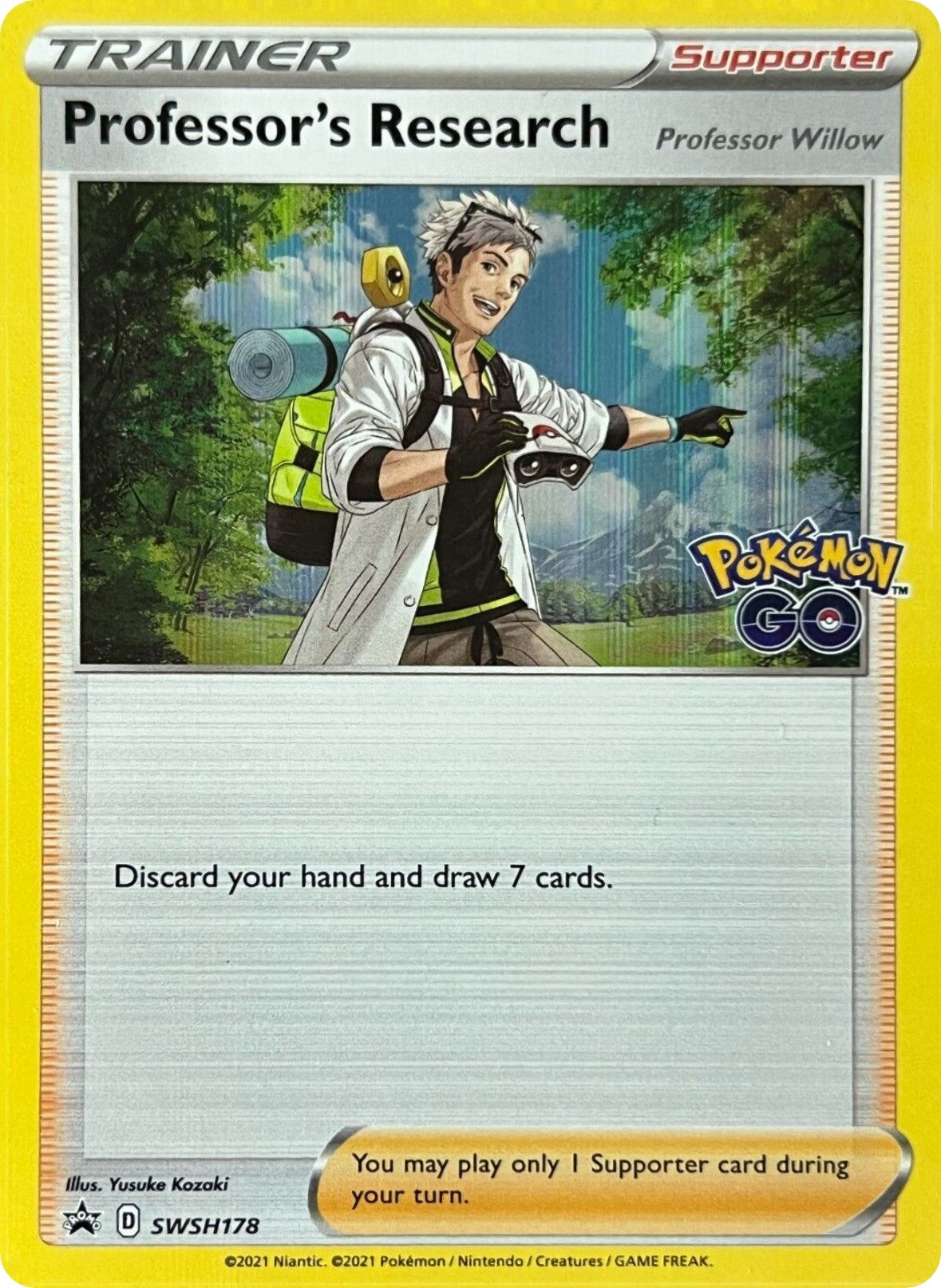 Image for Professor's Research - SWSH178 (SWSH: Sword & Shield Promo Cards) (SWSH178) - Pokemon
