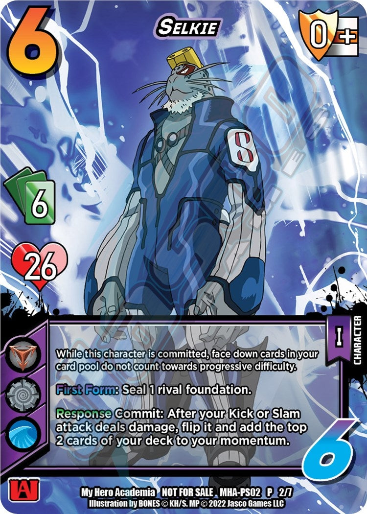 Image for Selkie (Provisional Showdown 2) (UniVersus: My Hero Academia Promo Cards) (MHA-PS02 P 2/7) - UniVersus