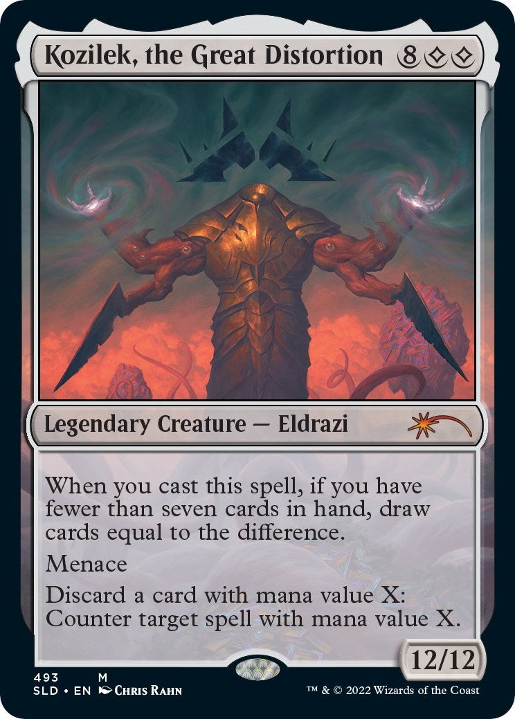 Image for Kozilek, the Great Distortion (Secret Lair Drop Series) (493) - Magic: The Gathering