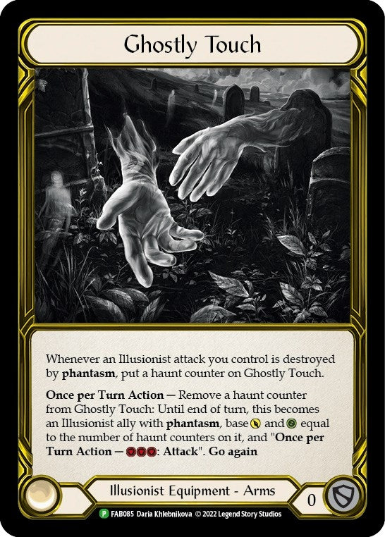 Image for Ghostly Touch (Golden) - FAB085 (Flesh and Blood: Promo Cards) (FAB085) - Flesh and Blood TCG