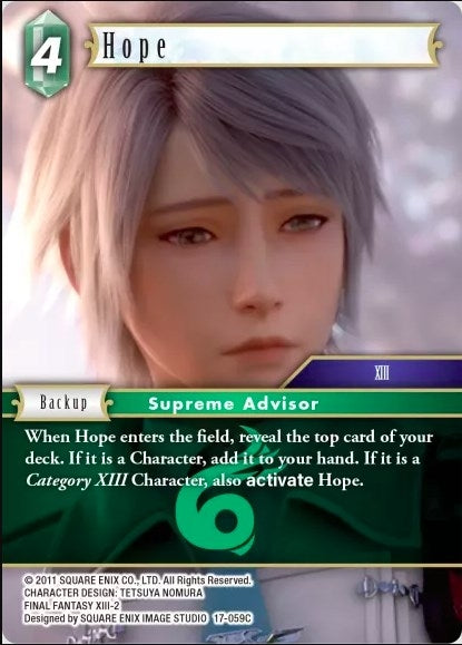 Image for Hope (Rebellion's Call) (17-059C) - Final Fantasy TCG