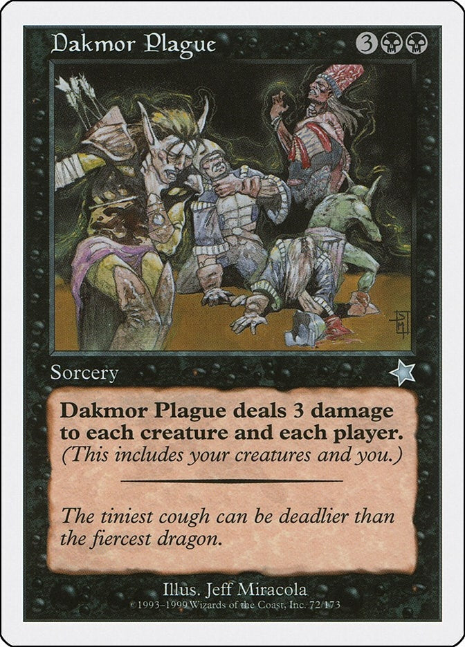 Image for Dakmor Plague (Starter 1999) (72) - Magic: The Gathering