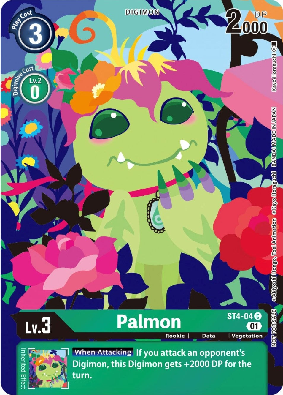 Image for Palmon (Tamer's Card Set 2 Floral Fun) (ST-4) (ST4-04 C) - Digimon Card Game