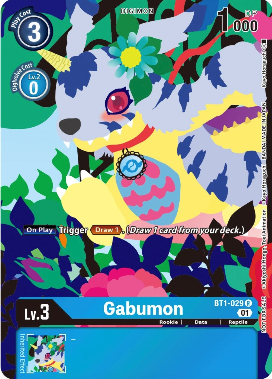 Image for Gabumon - BT1-029 (Tamer's Card Set 2 Floral Fun) (BT01-03A) (BT1-029 R) - Digimon Card Game