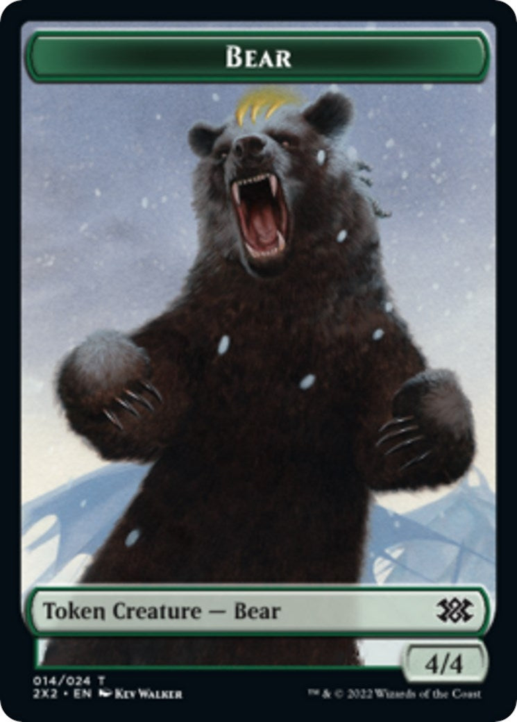 Image for Bear // Eldrazi Scion Double-Sided Token (Double Masters 2022) (14 // 1) - Magic: The Gathering