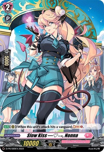 Image for Slow Kiss, Nonna (Foil) (D Promo Cards) (D-PR/089EN) - Cardfight Vanguard