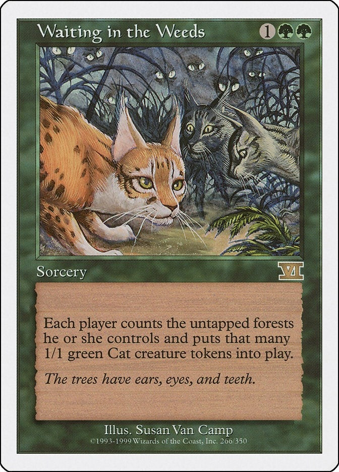 Image for Waiting in the Weeds (Classic Sixth Edition) (266) - Magic: The Gathering