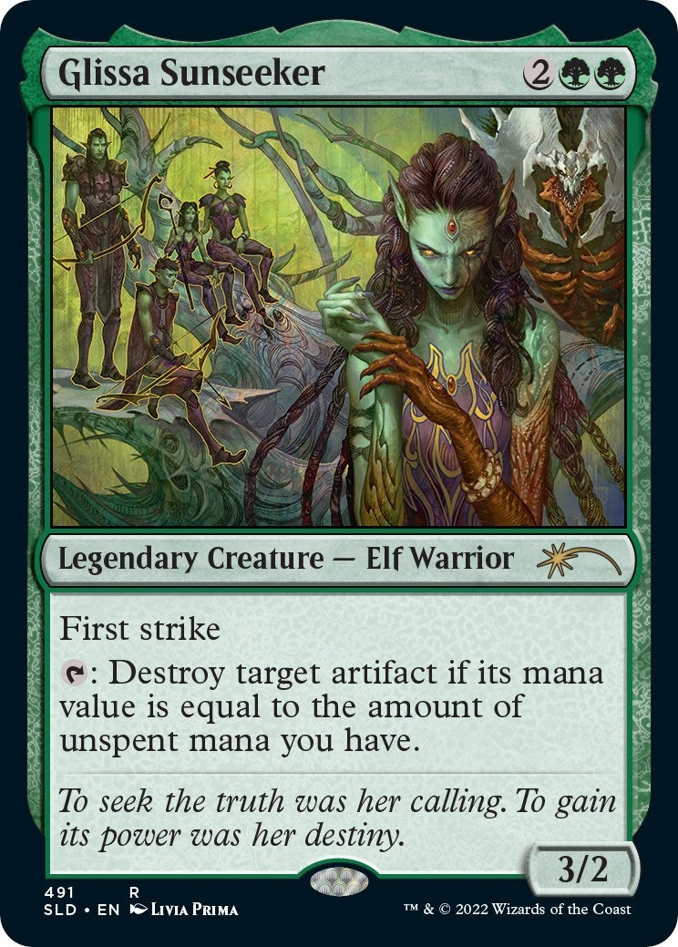 Image for Glissa Sunseeker (Secret Lair Drop Series) (491) - Magic: The Gathering