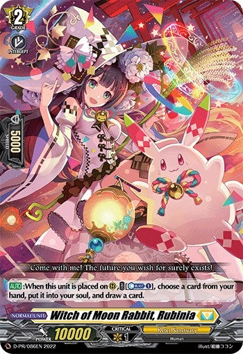 Image for Witch of Moon Rabbit, Rubinia (D-PR/086EN) (Non-Foil) (D Promo Cards) (D-PR/086EN) - Cardfight Vanguard