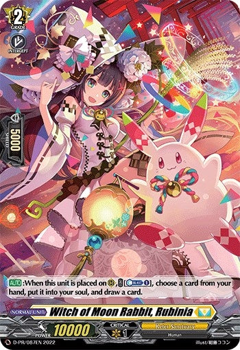 Image for Witch of Moon Rabbit, Rubinia (D-PR/087EN) (Foil) (D Promo Cards) (D-PR/087EN) - Cardfight Vanguard