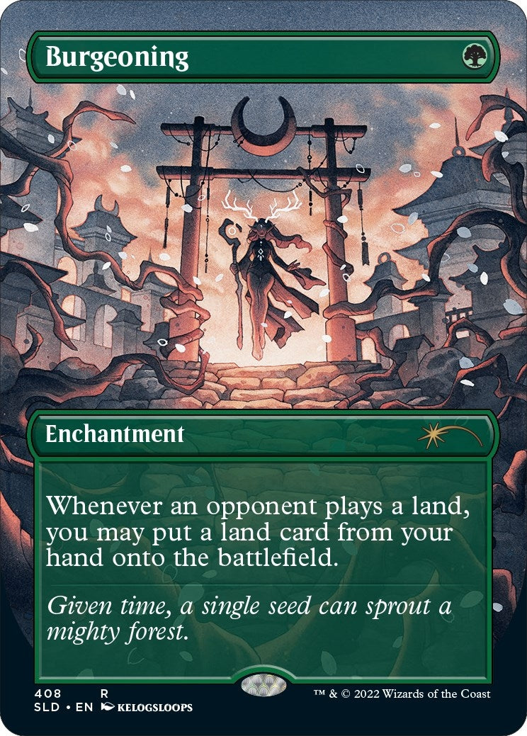 Image for Burgeoning (Borderless) (Secret Lair Drop Series) (408) - Magic: The Gathering