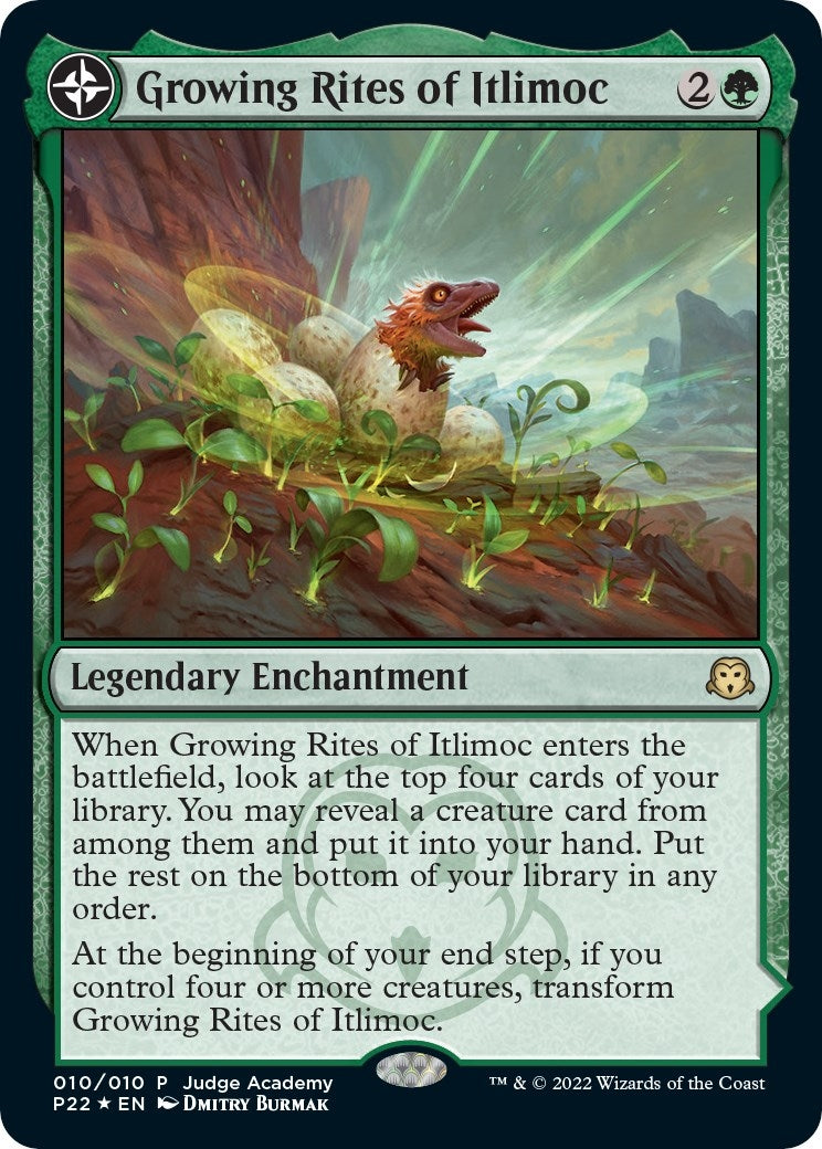 Image for Growing Rites of Itlimoc (Judge Promos) (10) - Magic: The Gathering