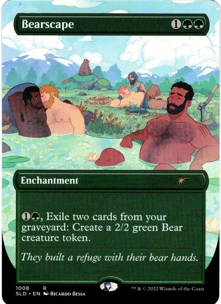 Image for Bearscape (Secret Lair Drop Series) (1008) - Magic: The Gathering