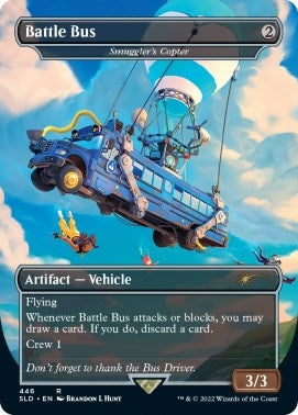 Image for Battle Bus - Smuggler's Copter (Secret Lair Drop Series) (446) - Magic: The Gathering