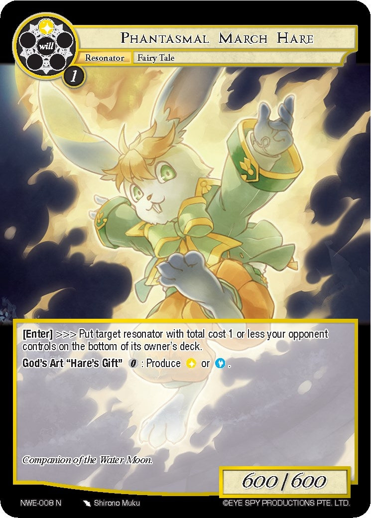 Image for Phantasmal March Hare (A New World Emerges) (NWE-008 N) - Force of Will